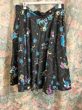 Kitschy Witch Zodiac Skirt